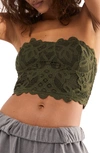 Free People Intimately Fp Adella Corset Bralette In Army