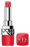 Dior Ultra Rouge Pigmented Hydra Lipstick In 555 Ultra Kiss