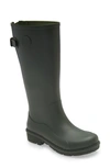 Fitflop Wonderwelly Waterproof Rain Boot In Deep Green