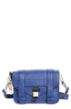 Proenza Schouler Mini Ps1 Leather Crossbody Bag In Cobalt