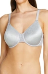 Wacoal Women's Back Appeal Underwire Bra 855303 In Silver Sconce