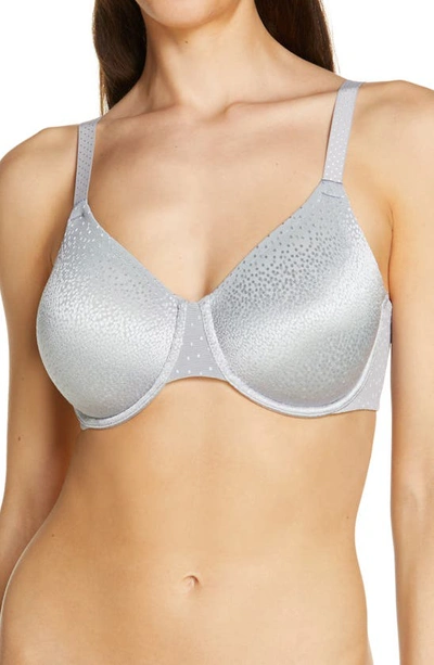 Wacoal Women's Back Appeal Underwire Bra 855303 In Silver Sconce