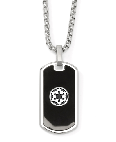 Cufflinks, Inc Men's Star Wars Imperial Rebel Reversible Necklace In Silver