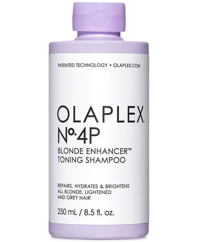 Olaplex No.4p Blonde Hair Hydrating And Brightening Purple Toning Shampoo 250ml In Default Title