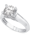 Macy's Diamond Solitaire Engagement Ring (1-5/8 Ct. T.w.) In 14k White Gold In White Gold