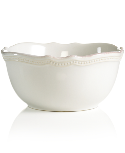 Lenox Dinnerware, French Perle Bead White All-purpose Bowl