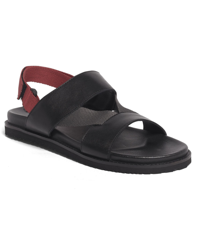 Anthony Veer Men's Malibu Comfort Sandals In Black