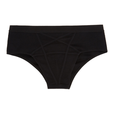 Rick Owens Black Penta Briefs