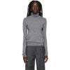 Totême Wool First Layer Turtleneck In 250 Grey Melange