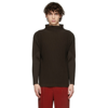 ISSEY MIYAKE BROWN MONTHLY COLOR NOVEMBER TURTLENECK