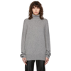 The Row Wool-cashmere Stepny Sweater In Grey Melange