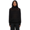 Ann Demeulemeester Jenna Turtleneck Dress In Black