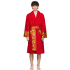 VERSACE RED MEDUSA AMPLIFIED ROBE