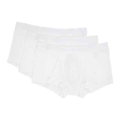 Cdlp Three-pack Stretch-lyocell Boxer Briefs In White
