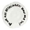 OTTOLINGER SSENSE EXCLUSIVE WHITE INTRODUCTION PLATE