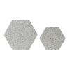 SLASH OBJECTS GREY HEX DUO TRIVET SET