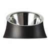 ALESSI BLACK WOWL DOG BOWL