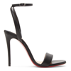 CHRISTIAN LOUBOUTIN BLACK LOUBIGIRL 100 HEELS