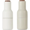 MENU WHITE & GREY NORM ARCHITECTS EDITION WALNUT BOTTLE GRINDERS