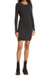 RAG & BONE POPPY DRAPED MINI DRESS,WAC21H30306D30