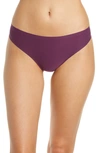 Chantelle Lingerie Soft Stretch Thong In Berry-8r