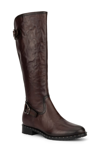 Vintage Foundry Sahara Buckle Boot In Burgundy