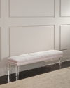 Haute House Becky Channel Tufted Bench