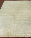 Exquisite Rugs Langley Hand-knotted Rug, 8' X 10' In Ivory/beige