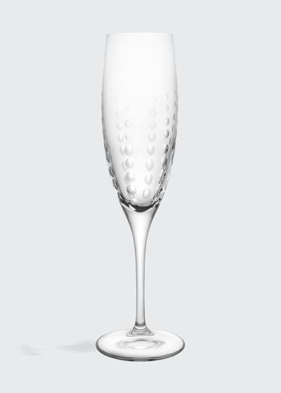 Asprey Bubbles Crystal Champagne Flute Glass