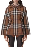 BURBERRY BACTON CHECK HOODED JACKET,8049804