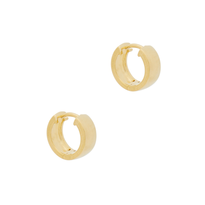 Daisy London X Estée Lalonde Mini 18kt Gold-plated Hoop Earrings