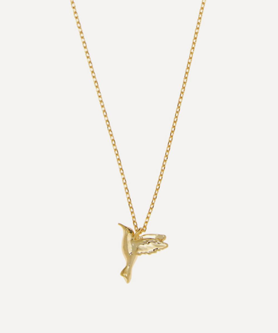 Estella Bartlett Gold-plated Hummingbird Pendant Necklace