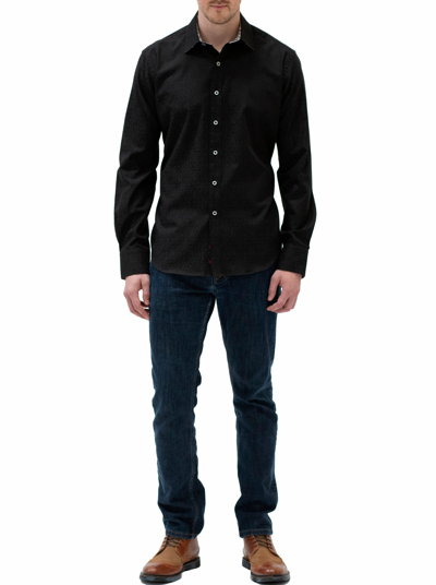 Robert Graham Windsor 2 Sport Shirt In Black