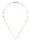 ROBERTO COIN 18KT YELLOW GOLD LOVE BY THE YARD DIAMOND NECKLACE