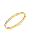 ROBERTO COIN WOMEN'S NAVARRA 18K GOLD & DIAMOND BANGLE BRACELET,400015062673