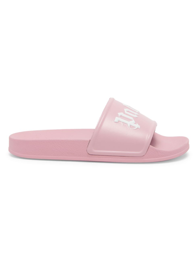Palm Angels Pink Pool Slides In Multi-colored