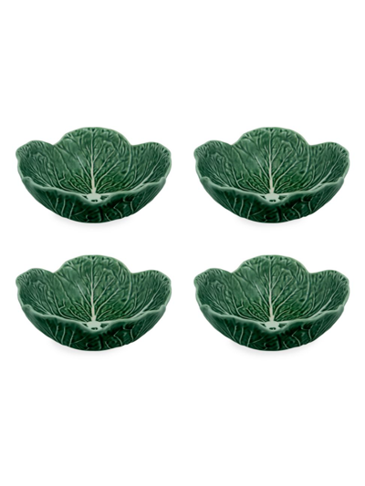 BORDALLO PINHEIRO CABBAGE CEREAL BOWL 4-PIECE SET,400015698769