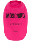 MOSCHINO LOGO-PRINT PET SWEATER VEST