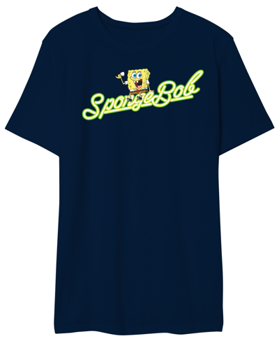 Hybrid Spongebob Coffee Break Men's Graphic T-shirt In Spongbob Coffee Break Mens Graphic T-shi