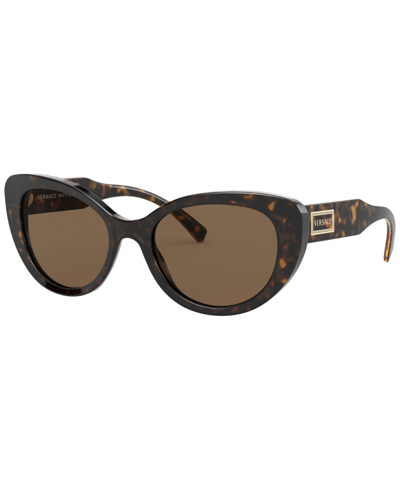 Versace Women's Sunglasses, Ve4378 54 In Tortoise