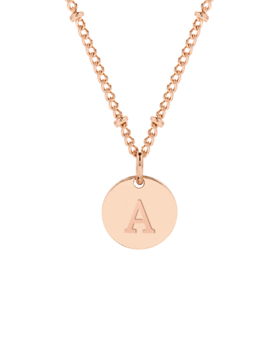 Brook & York Women's Madeline Initial Pendant Necklace In Rose Gold-tone - A
