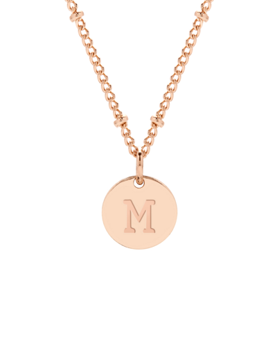 Brook & York Women's Madeline Initial Pendant Necklace In Rose Gold-tone - M
