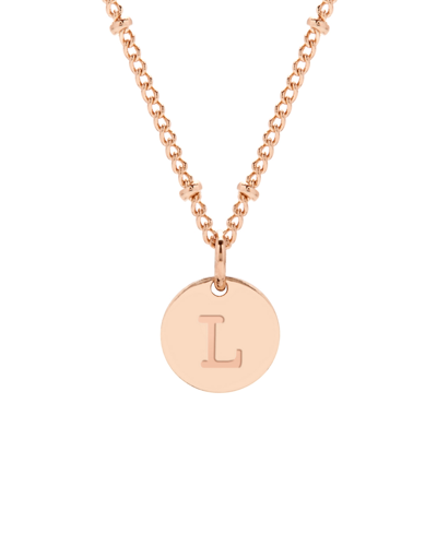 Brook & York Women's Madeline Initial Pendant Necklace In Rose Gold-tone - L