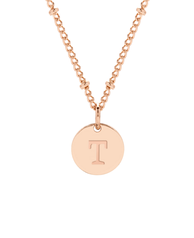 Brook & York Women's Madeline Initial Pendant Necklace In Rose Gold-tone - T