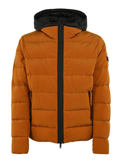 Fay Mens Orange Other Materials Down Jacket