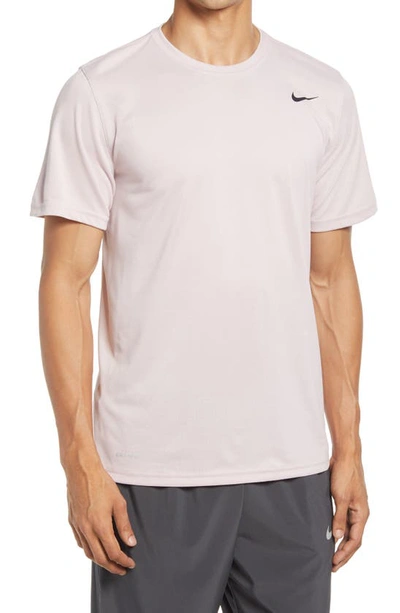 Nike Legend 2.0 Dri-fit Graphic T-shirt In Champagne