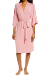 Papinelle Jersey Robe In Dusty Pink