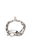 ALEXANDER MCQUEEN ALEXANDER MCQUEEN SAFETY PIN BRACELET