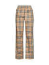 BURBERRY BURBERRY VINTAGE CHECK STRAIGHT LEG TROUSERS