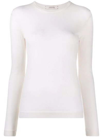 Dorothee Schumacher Long-sleeve Top In Nude